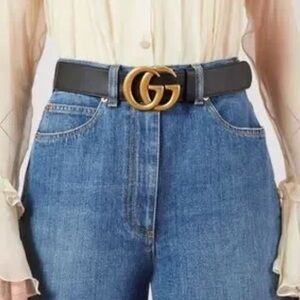 GUCCI GG Marmont wide belt